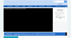 Desktop Screenshot of hrmaj.org