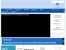 Tablet Screenshot of hrmaj.org